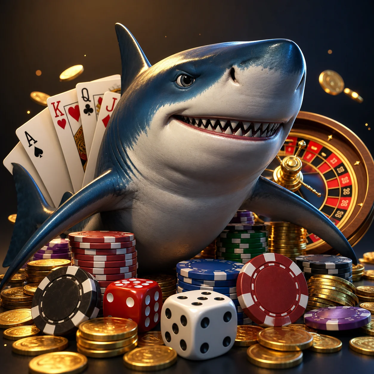 WinShark Australia free spins banner